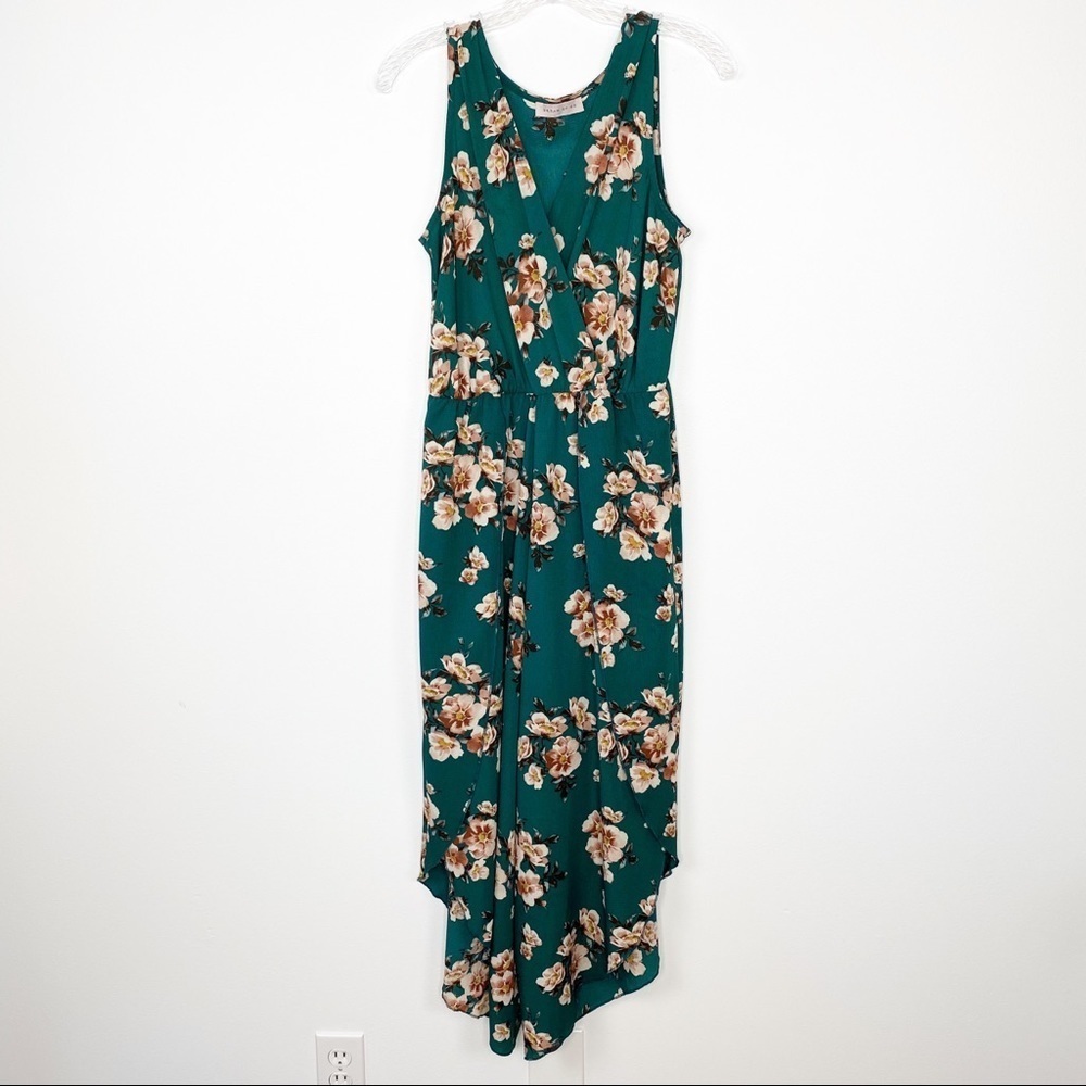 Dream of Me Green Floral Romper